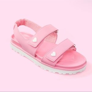 Stoney Clover Lane Womens Pink 2 Strap Sport Sandals
